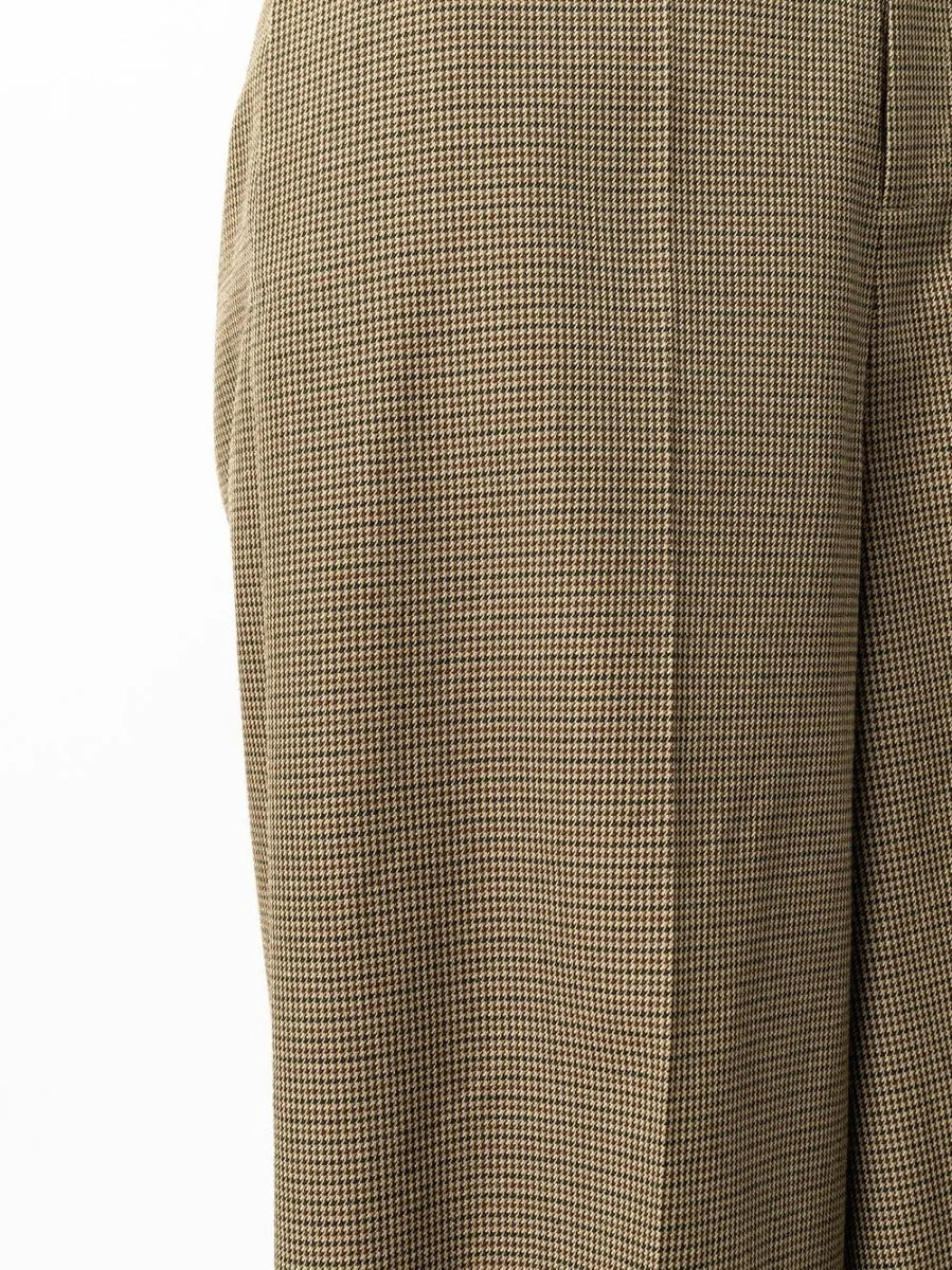 2019 Check Wool Culottes