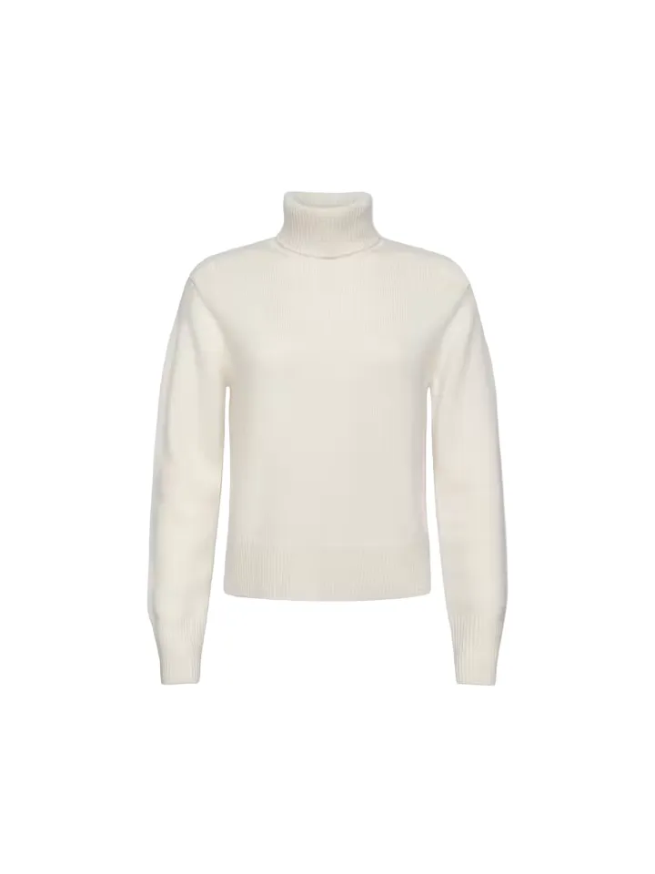Clean Turtleneck - Cream