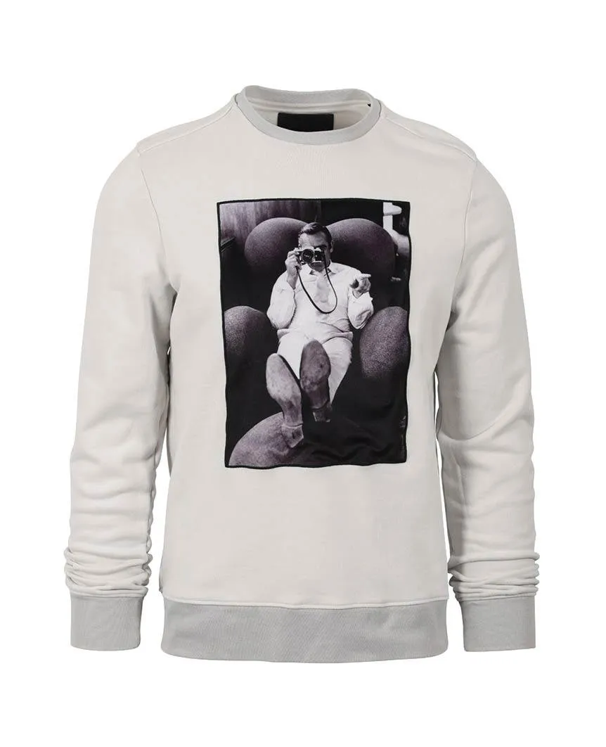 Diamonds Are Forever Crewneck Light Grey