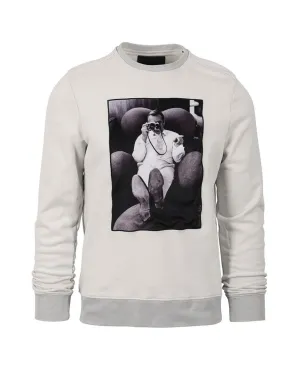 Diamonds Are Forever Crewneck Light Grey