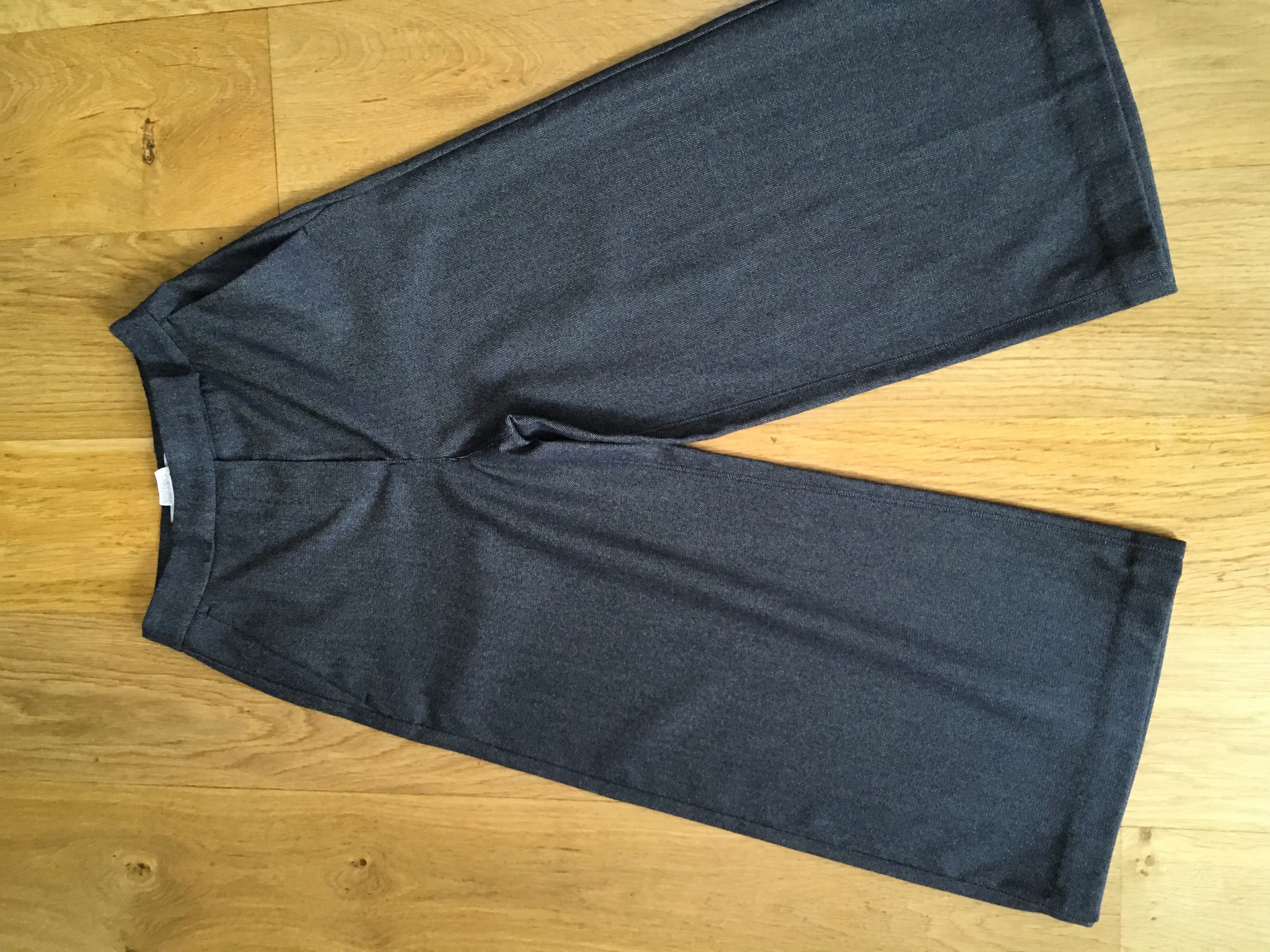 MAX MARA REVERE Grey Wool Culottes Pants Trousers Size 32 US 2 UK 4 Ladies