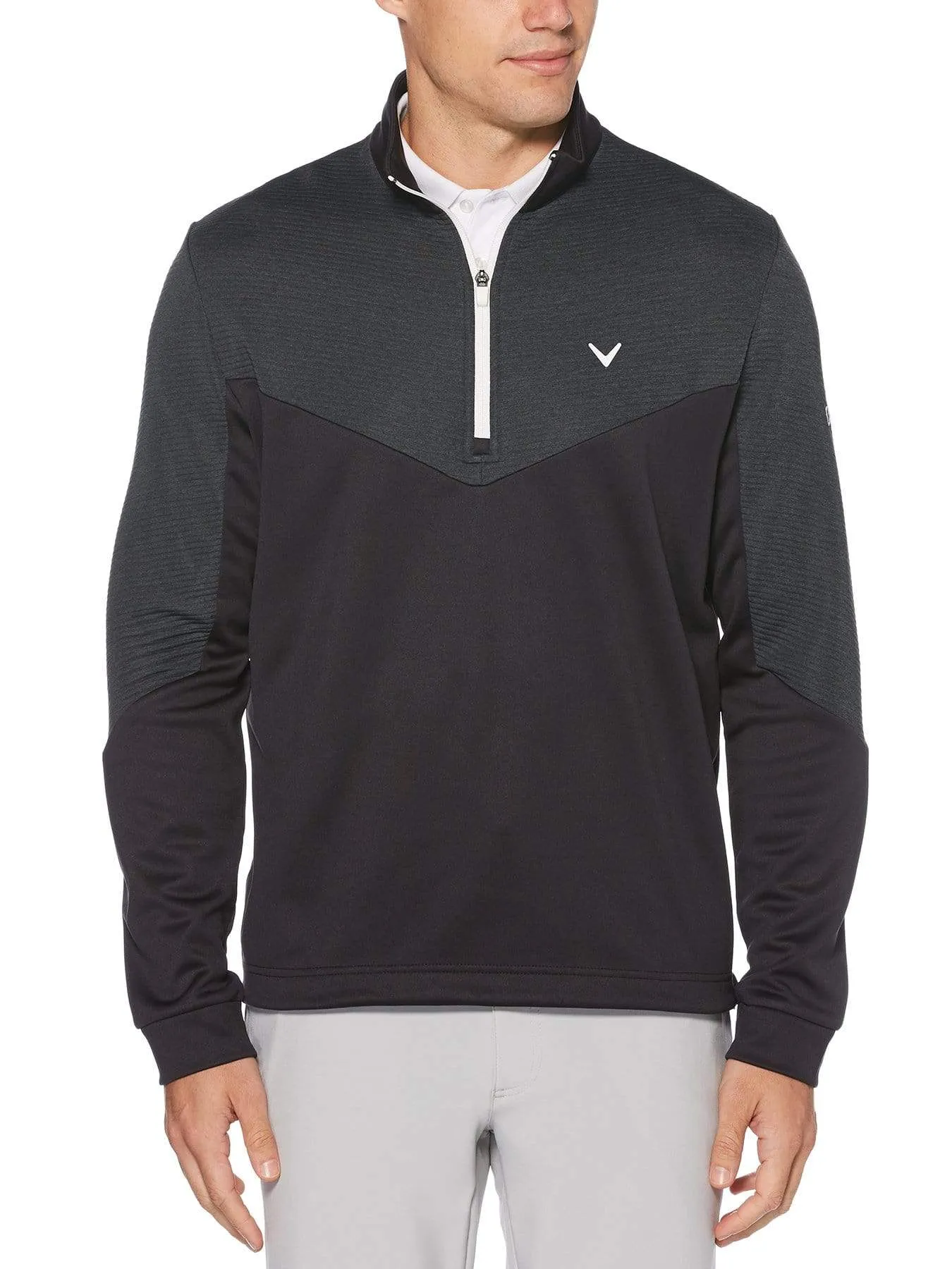 Mens Midweight 1/4 Zip Ottoman Pullover