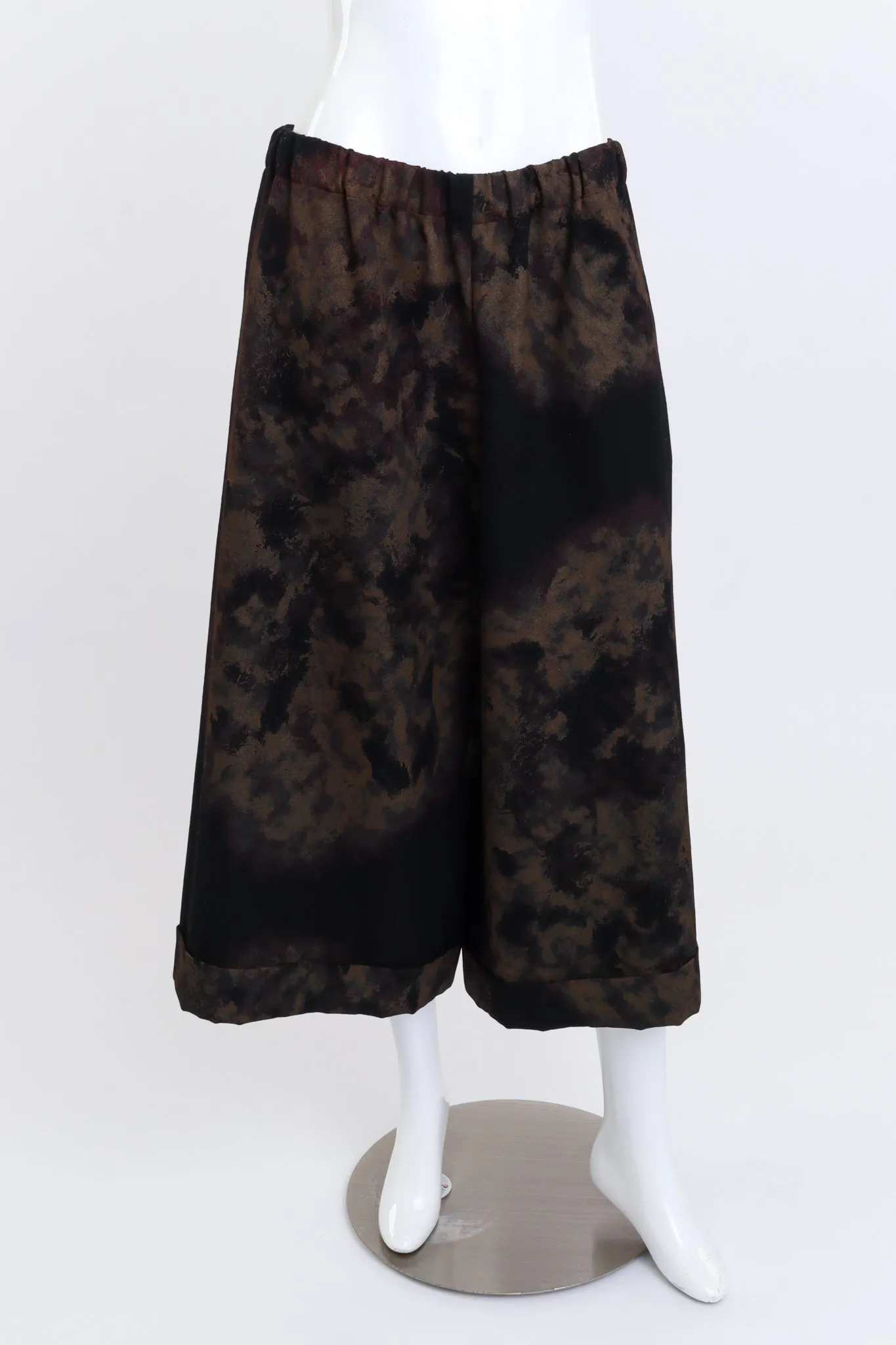 Painted Wool Culottes