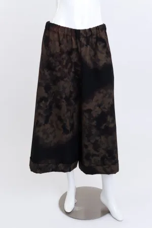 Painted Wool Culottes