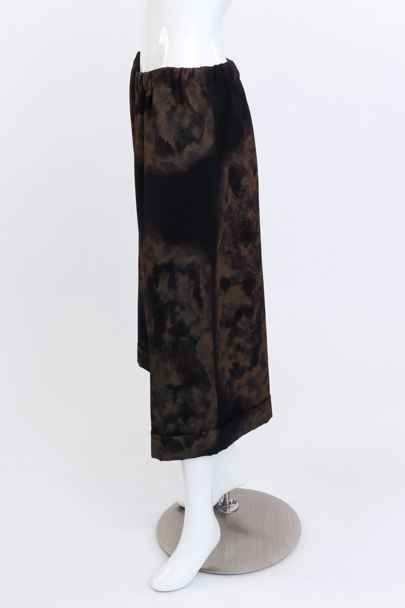 Painted Wool Culottes