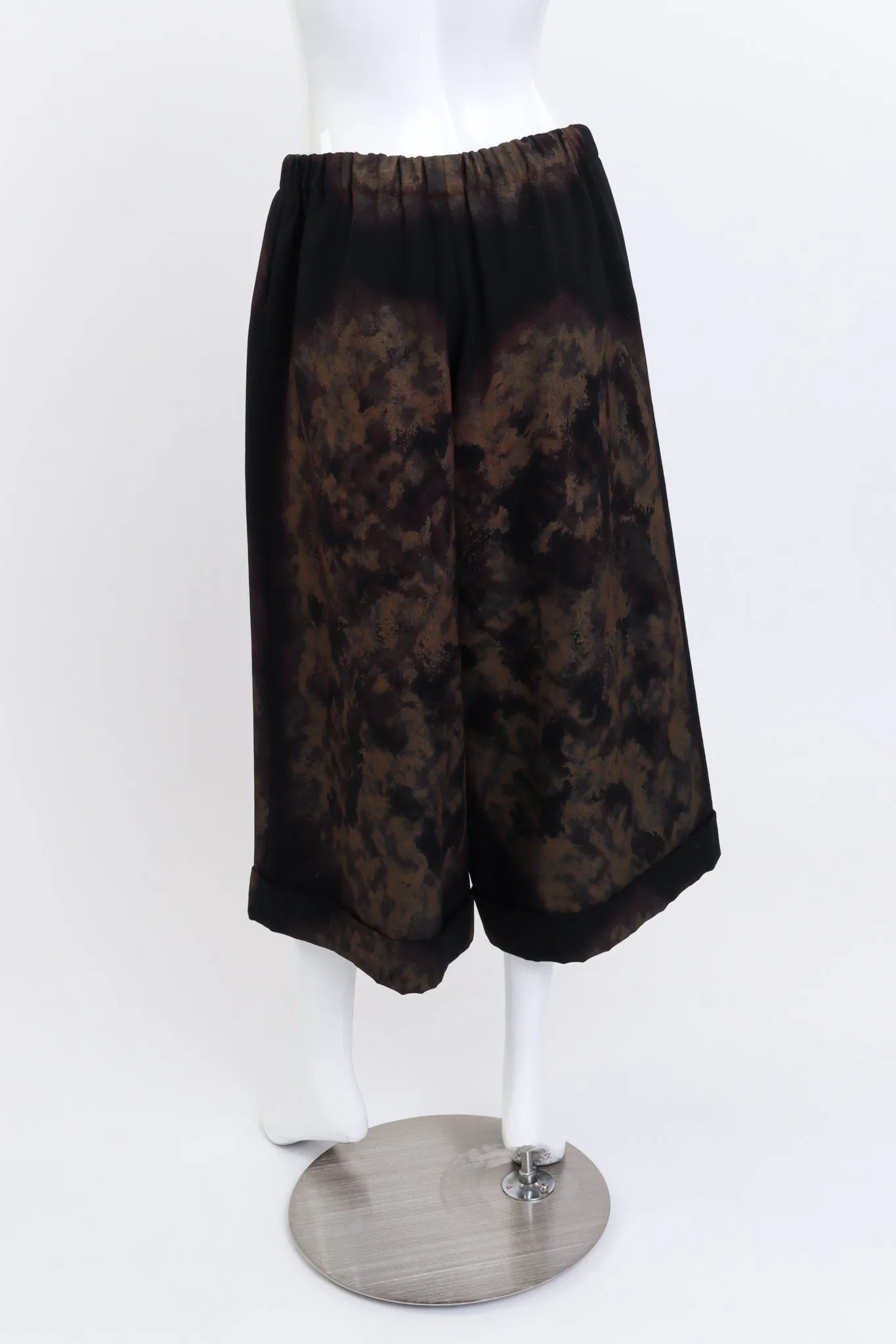 Painted Wool Culottes