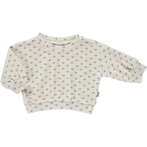 Velvet Crewneck - hors saison blue <br>Poudre Organic