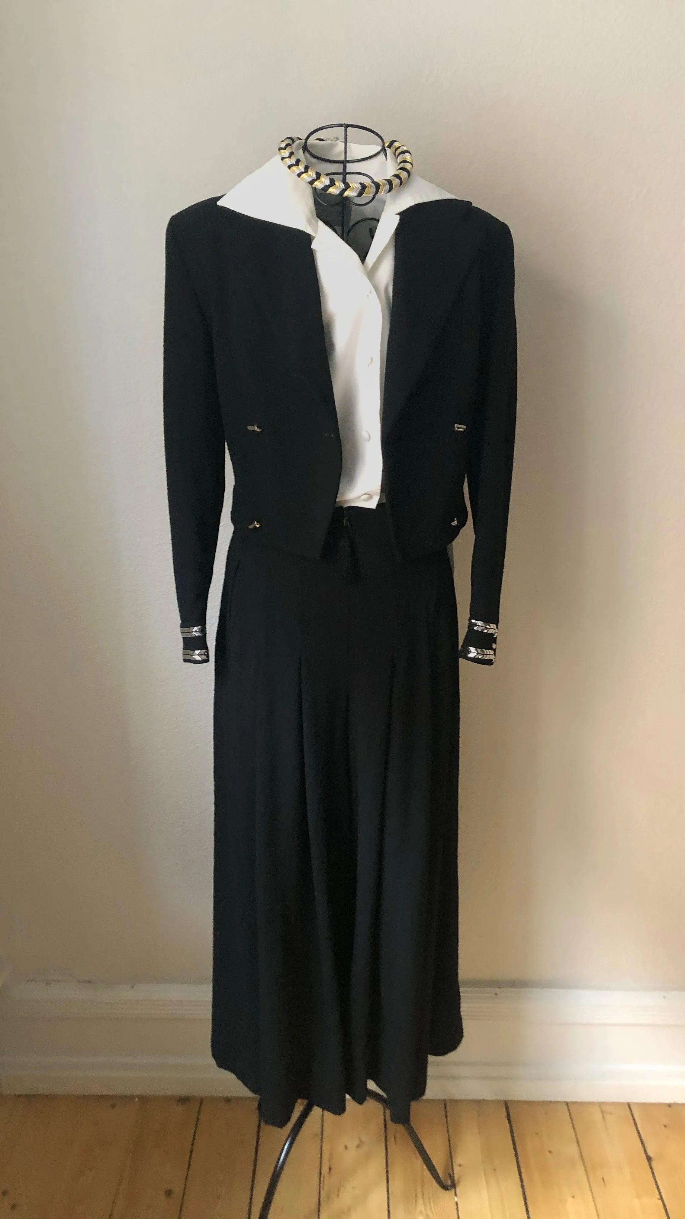 Vintage Black Culottes - Laurél