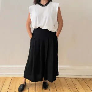 Vintage Black Culottes - Laurél
