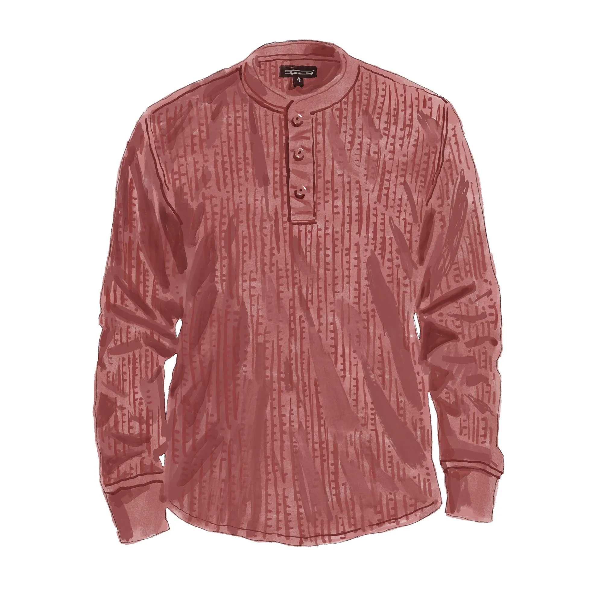 Waffle Thermal Henley